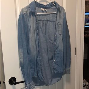 BP Denim Button Up